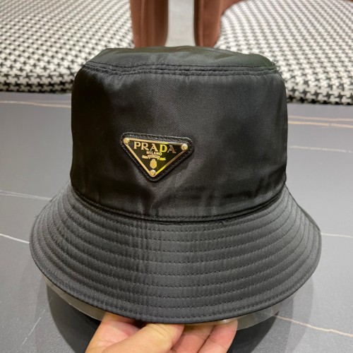 Prada Men Womens Hats Luxury Brand Design Prada Bucket Hat with Original Box Whatsapp【+1-3239614486】