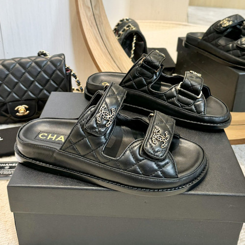 Chanel Women Shoes Fashion Summer Sandals Slippers Luxury Brand with Original Box Whatsapp 【+1-3239614486】