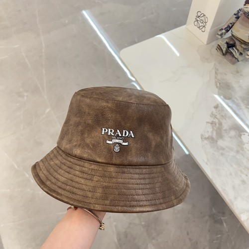 Prada Men Womens Hats Luxury Brand Design Prada Bucket Hat with Original Box Whatsapp【+1-3239614486】