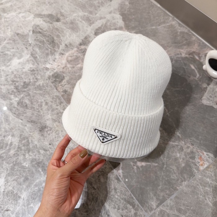 Prada Men Womens Hats Luxury Brand Design Prada Knit Hat with Original Box Whatsapp【+1-3239614486】
