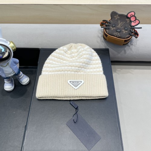 Prada Men Womens Hats Luxury Brand Design Prada Knit Hat with Original Box Whatsapp【+1-3239614486】