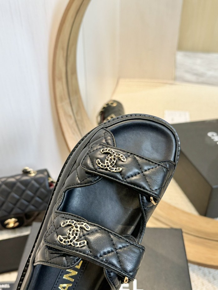 Chanel Women Shoes Fashion Summer Sandals Slippers Luxury Brand with Original Box Whatsapp 【+1-3239614486】