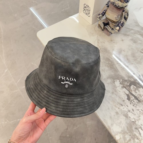 Prada Men Womens Hats Luxury Brand Design Prada Bucket Hat with Original Box Whatsapp【+1-3239614486】