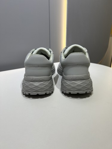 Louis Vuitton Womens Shoes Sneakers Lace-Up Luxury Brand Fashion LV Discovery Derby 1ACEN9 with Original Box Whatsapp 【+1-3239614486】