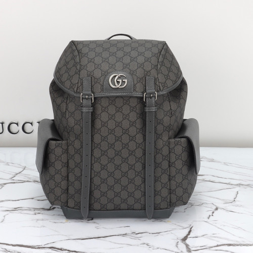 Gucci Womens Bags Backpacks Luxury Brand GUCCI Ophidia medium backpack in GG Supreme canvas Whatsapp 【+1-3239614486】