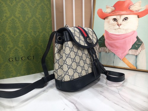 Gucci Womens Bags Backpacks Luxury Brand Gucci GG OPHIDIA MINI BACKPACK Whatsapp【+1-3239614486】