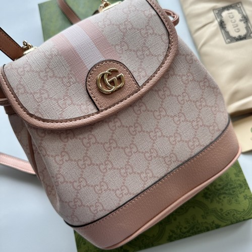 Gucci Womens Bags Backpacks Luxury Brand Gucci GG OPHIDIA MINI BACKPACK Whatsapp【+1-3239614486】