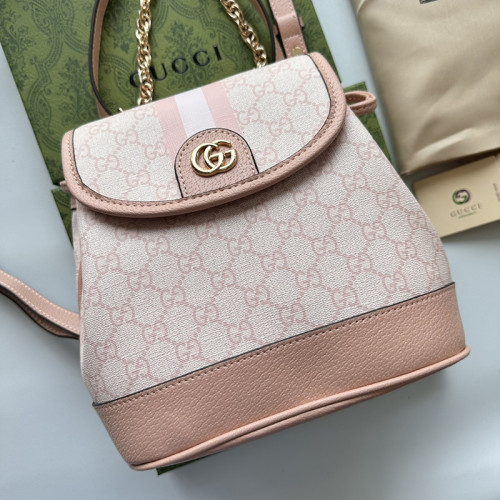 Gucci Womens Bags Backpacks Luxury Brand Gucci GG OPHIDIA MINI BACKPACK Whatsapp【+1-3239614486】