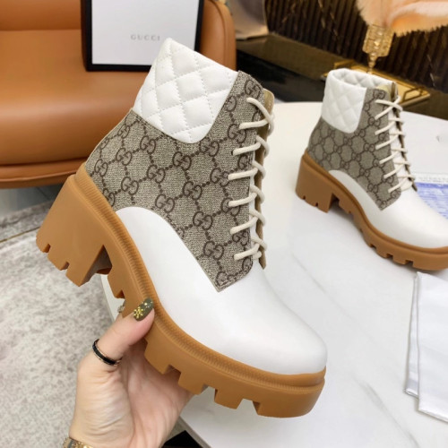 Gucci Women Shoes Boots Luxury Brand Fashion Women's ankle boot with Double G with Original Box Whatsapp【+1-3239614486】