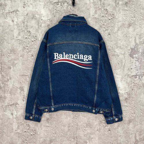 Balenciaga Men Womens Jacket Denim Coat Luxury Brand Mens Jackets Top Quality Whatsapp【+1-3239614486】
