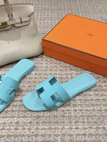 Hermes Womens Shoes Oran Slippers Sandals Casual Fashion Sandals Luxury Brand with Original Box whatsapp【+1-3239614486】