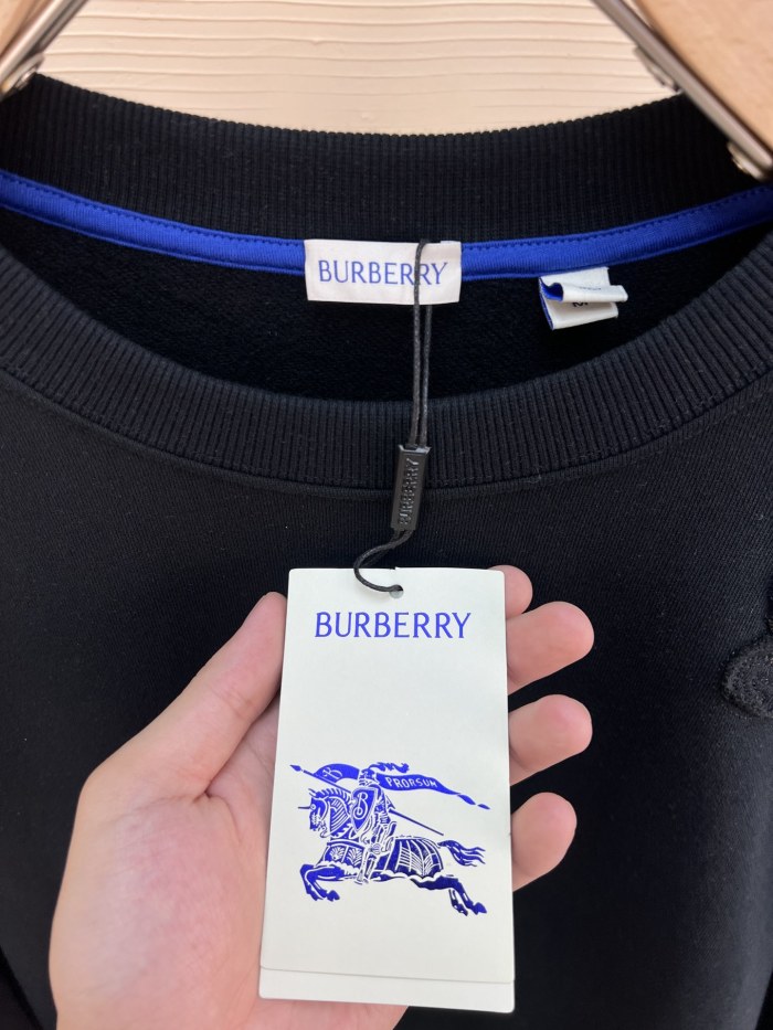 Burberry Womens Mens Sweatshirts Luxury Brand Mens Cotton Sweatshirt 80849451 Whatsapp【+1-3239614486】