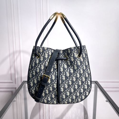 Dior Womens Bags Handbags Luxury Brand DIOR Medium Dior Nolita Bag Blue Dior Oblique Jacquard M2312UTZQ_M928 with Original Box Whatsapp 【+1-3239614486】