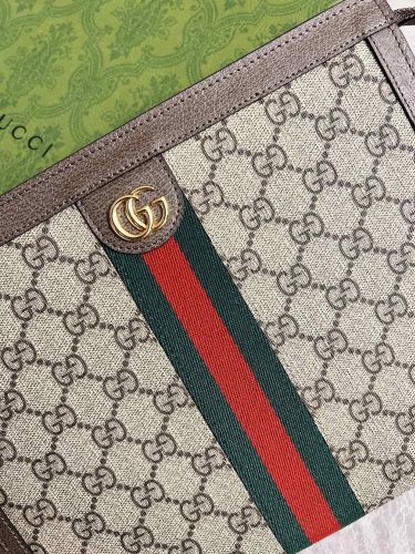 Gucci Womens Mens Unisex Bags Wallets Clutch Luxury Brand GUCCI Ophidia pouch in GG Supreme canvas with Original Box Whatsapp【+1-3239614486】