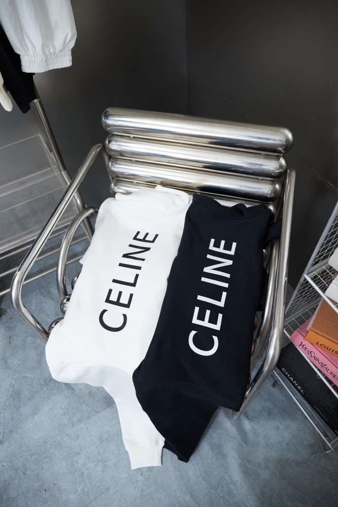 Celine Womens Mens Hoodies Luxury Brand Mens Sweatshirt Whatsapp【+1-3239614486】