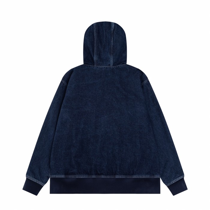 Dior Men Womens Coat Jackets Luxury Brand Mens Denim Hoodie Jacket Top Quality Whatsapp【+1-3239614486】G001