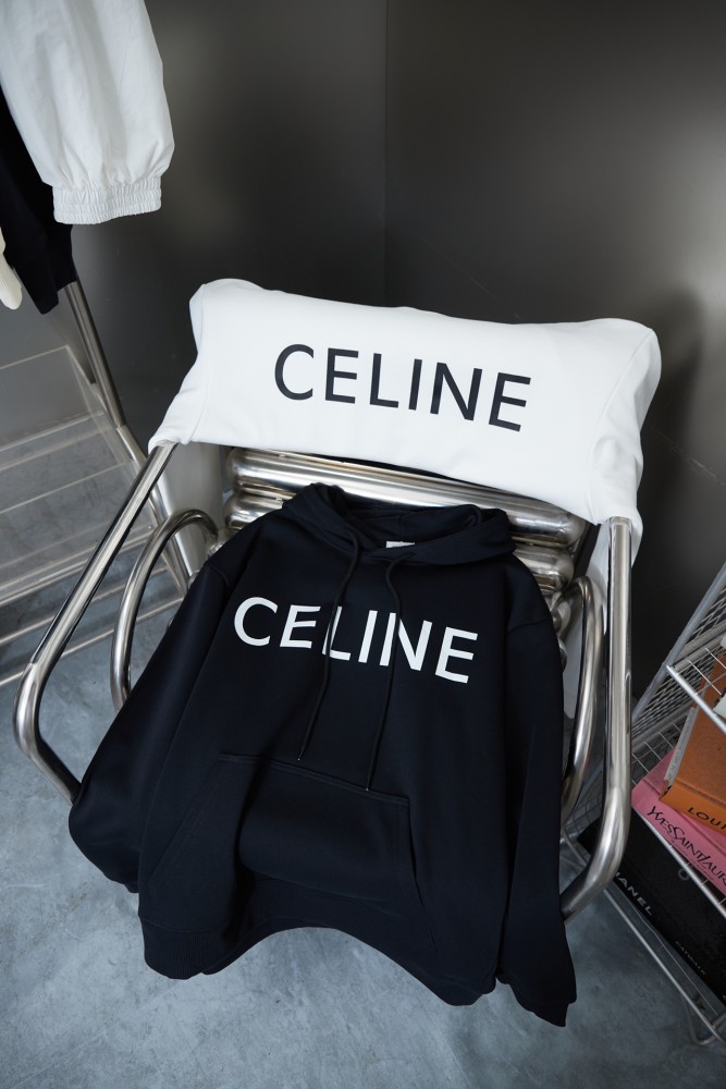 Celine Womens Mens Hoodies Luxury Brand Mens Sweatshirt Whatsapp【+1-3239614486】