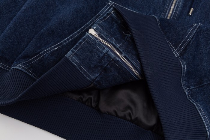 Dior Men Womens Coat Jackets Luxury Brand Mens Denim Hoodie Jacket Top Quality Whatsapp【+1-3239614486】G001