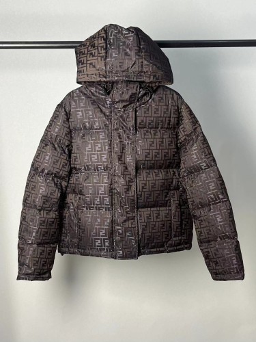 Fendi Men Womens Design Winter Windprood Down Jackets Keep Warm 90% White Duck Down Whatsapp【+1-3239614486】