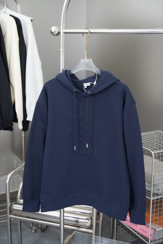 Loewe Womens Mens Hoodie Luxury Brand Mens Sweatshirts Relaxed fit hoodie in cotton  H526Y25X39 Whatsapp【+1-3239614486】