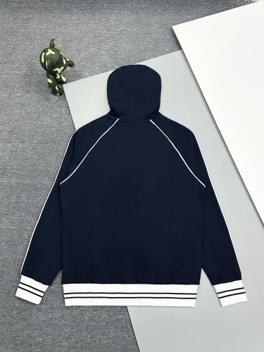Gucci Womens Mens Zip Hoodie Luxury Brand Mens Sweatshirt Winter Fashion COTTON JERSEY SWEATSHIRT WITH PATCH Whatsapp【+1-3239614486】
