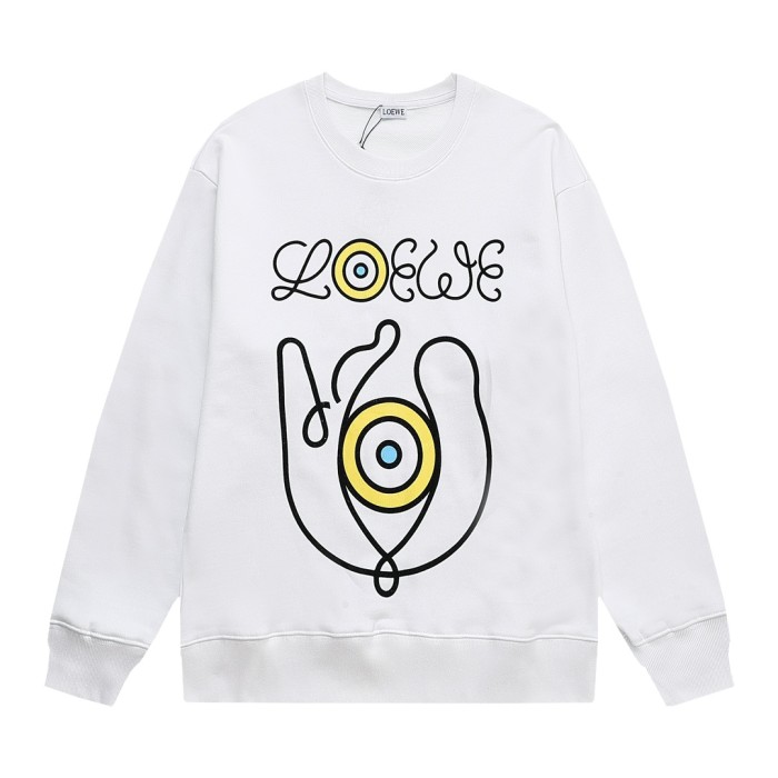 Loewe Womens Mens Sweatshirt Luxury Brand Mens Sweatshirts Whatsapp【+1-3239614486】