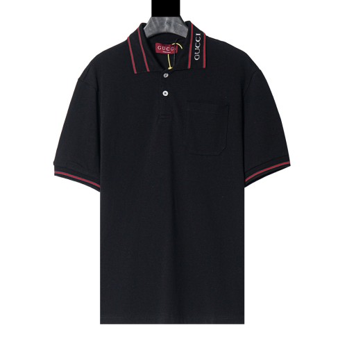 Gucci Luxury Brand Women Mens Short Sleeve T-Shirt  Polo Shirt COTTON PIQUET POLO SHIRT WITH WEB 784422 XJGJW 1043 Whatsapp 【+1-3239614486】