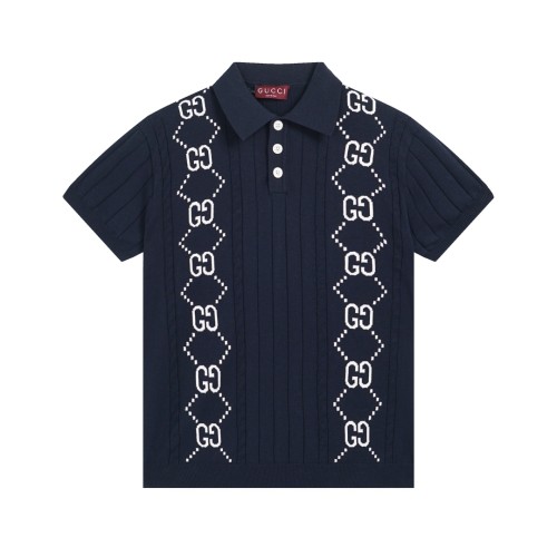 Gucci Luxury Brand Women Mens Short Sleeve T-Shirt Knitwear Polo Shirt Whatsapp 【+1-3239614486】