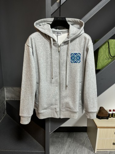 Loewe Womens Mens Zip Hoodie Luxury Brand Mens Sweatshirts Whatsapp【+1-3239614486】