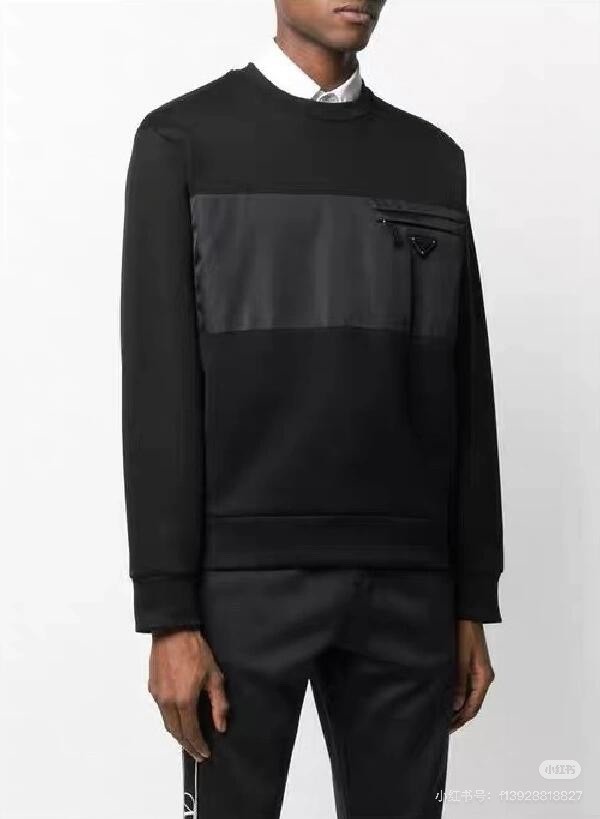 Prada Women Mens Long Sleeve T Shirts Sweatshirt Luxury Brand Mens Sweatshirts Whatsapp【+1-3239614486】