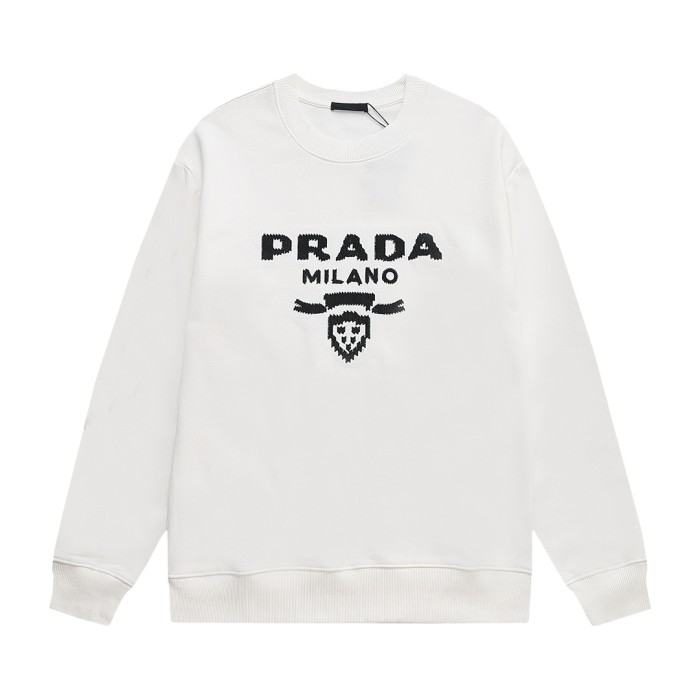 Prada Women Mens Long Sleeve T Shirts Sweatshirt Luxury Brand Mens Sweatshirts Whatsapp【+1-3239614486】