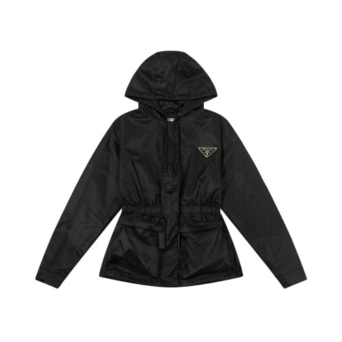Prada Womens Coat Hoodie Jacket Luxury Brand Womens Jackets Top Quality Whatsapp【+1-3239614486】