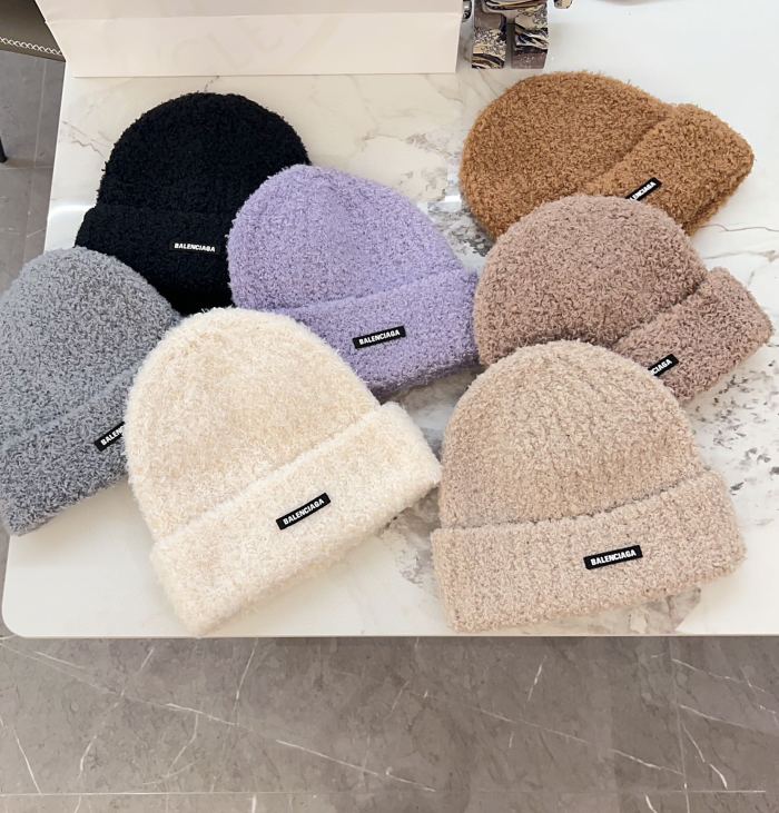 Balenciaga Men Womens Hats Luxury Brand Design Balenciaga Knit Hat with Original Box Whatsapp 【+1-3239614486】