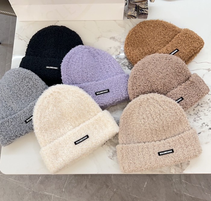 Balenciaga Men Womens Hats Luxury Brand Design Balenciaga Knit Hat with Original Box Whatsapp 【+1-3239614486】