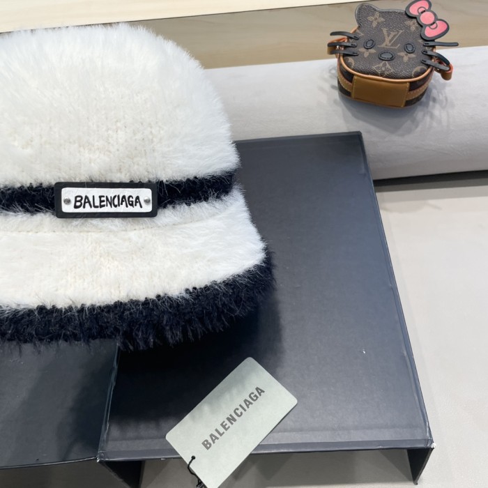 Balenciaga Womens Hats Luxury Brand Design Balenciaga Bucket Hat with Original Box Whatsapp 【+1-3239614486】