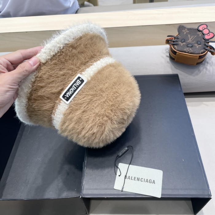 Balenciaga Womens Hats Luxury Brand Design Balenciaga Bucket Hat with Original Box Whatsapp 【+1-3239614486】