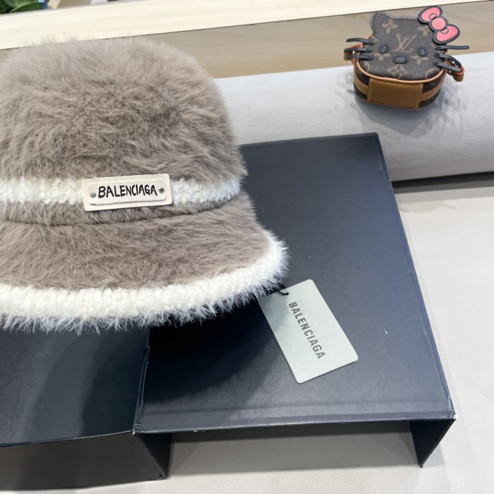 Balenciaga Womens Hats Luxury Brand Design Balenciaga Bucket Hat with Original Box Whatsapp 【+1-3239614486】