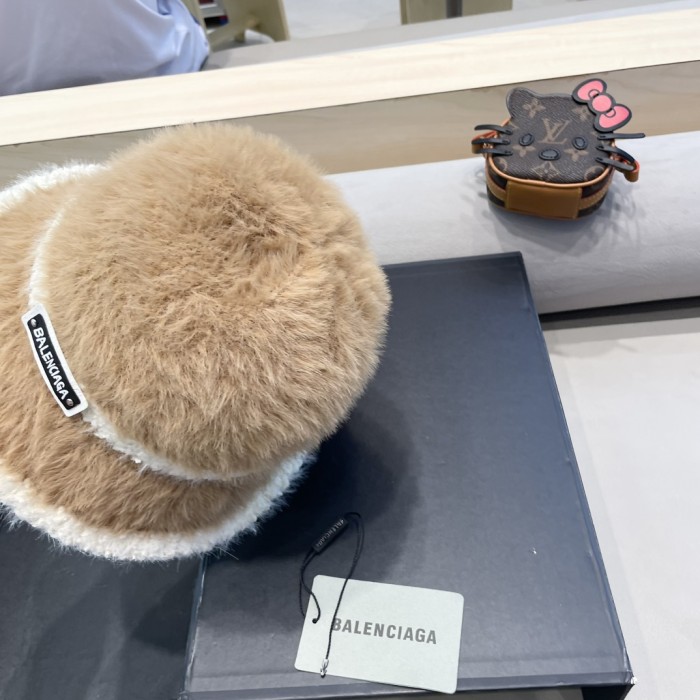 Balenciaga Womens Hats Luxury Brand Design Balenciaga Bucket Hat with Original Box Whatsapp 【+1-3239614486】