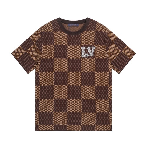 Louis Vuitton Luxury Brand Men Womens Short Sleeve T-Shirt Whatsapp 【+1-3239614486】