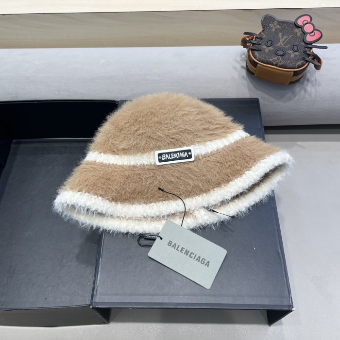 Balenciaga Womens Hats Luxury Brand Design Balenciaga Bucket Hat with Original Box Whatsapp 【+1-3239614486】