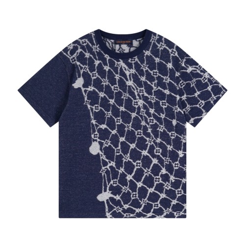 Louis Vuitton Luxury Brand Men Womens Short Sleeve T-Shirt Cotton Cotton Short-Sleeved Crewneck 1AFQQR Whatsapp 【+1-3239614486】