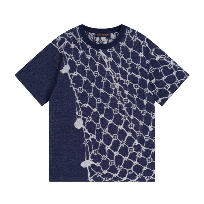 Louis Vuitton Luxury Brand Men Womens Short Sleeve T-Shirt Cotton Cotton Short-Sleeved Crewneck 1AFQQR Whatsapp 【+1-3239614486】