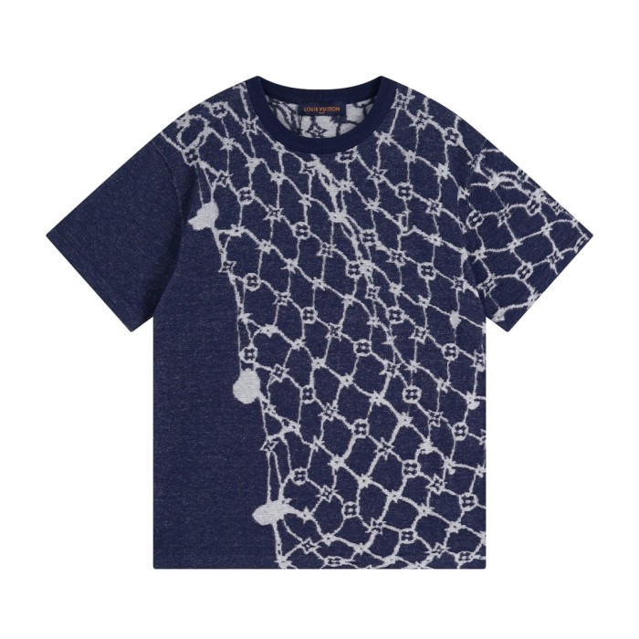 Louis Vuitton Luxury Brand Men Womens Short Sleeve T-Shirt Cotton Cotton Short-Sleeved Crewneck 1AFQQR Whatsapp 【+1-3239614486】