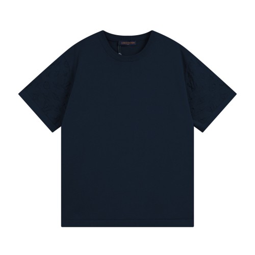 Louis Vuitton Luxury Brand Men Womens Short Sleeve T-Shirt Short-Sleeved Signature Crewneck Whatsapp 【+1-3239614486】