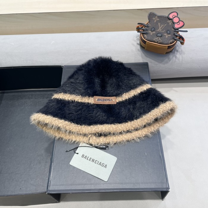 Balenciaga Womens Hats Luxury Brand Design Balenciaga Bucket Hat with Original Box Whatsapp 【+1-3239614486】