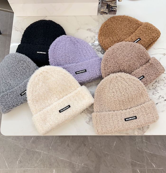Balenciaga Men Womens Hats Luxury Brand Design Balenciaga Knit Hat with Original Box Whatsapp 【+1-3239614486】