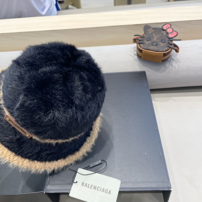 Balenciaga Womens Hats Luxury Brand Design Balenciaga Bucket Hat with Original Box Whatsapp 【+1-3239614486】