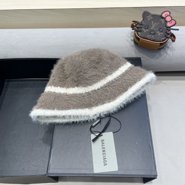 Balenciaga Womens Hats Luxury Brand Design Balenciaga Bucket Hat with Original Box Whatsapp 【+1-3239614486】