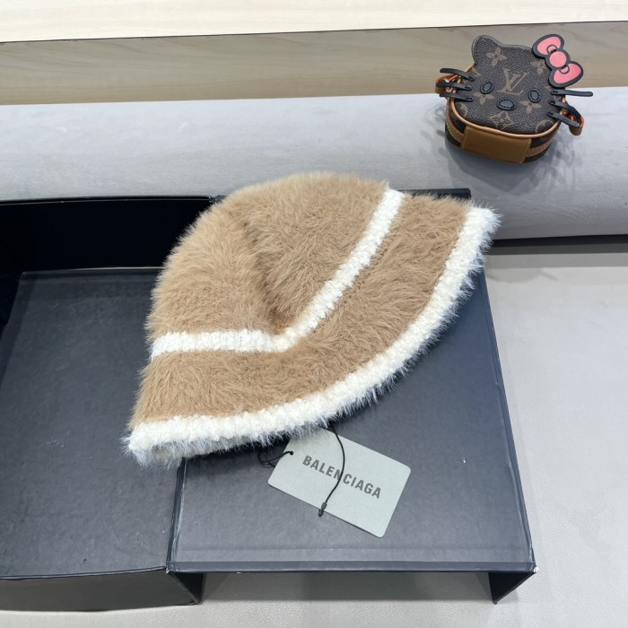 Balenciaga Womens Hats Luxury Brand Design Balenciaga Bucket Hat with Original Box Whatsapp 【+1-3239614486】