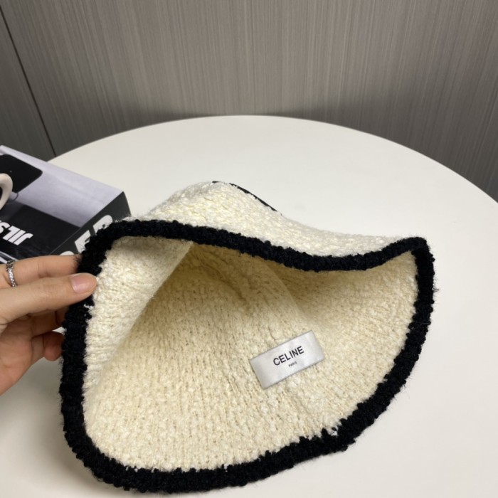 Celine Womens Hats Luxury Brand Design Celine Knit  Bucket Hat with Original Box Whatsapp 【+1-3239614486】